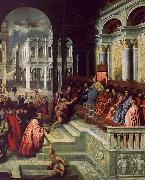 Paris Bordone Presentation of the Ring to the Doges of Venice oil on canvas